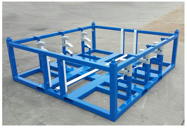 Belly Plate Shipping Rack